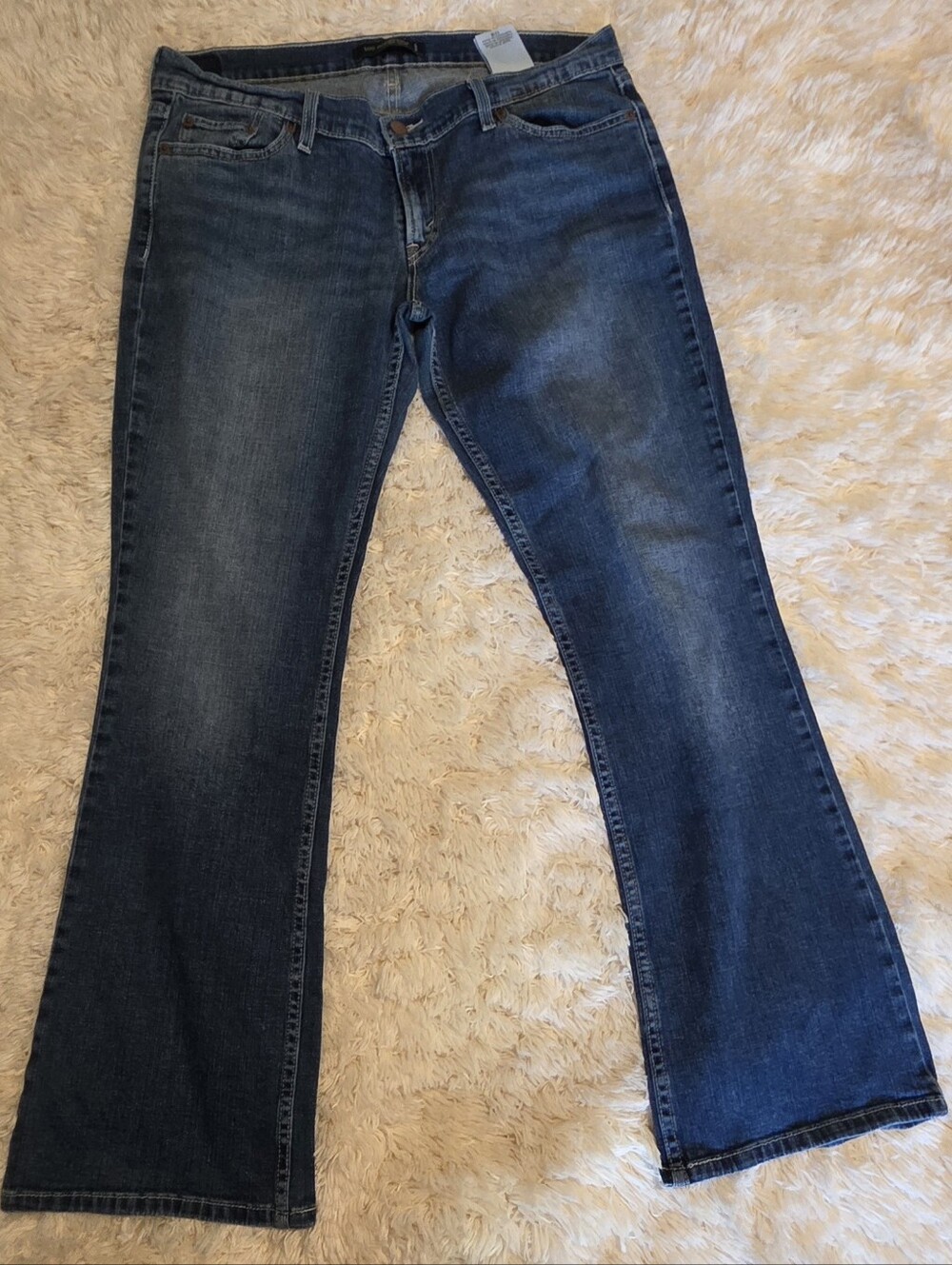 Levi's Women's Darkwash Bootcut Too Superlow 534 Stretch Jeans Sz. 13x31